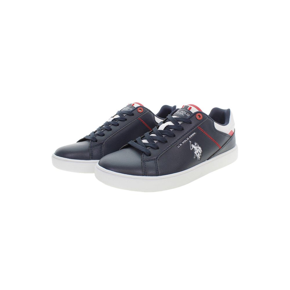 U.S. Polo Assn. Blue Polyester Sneaker