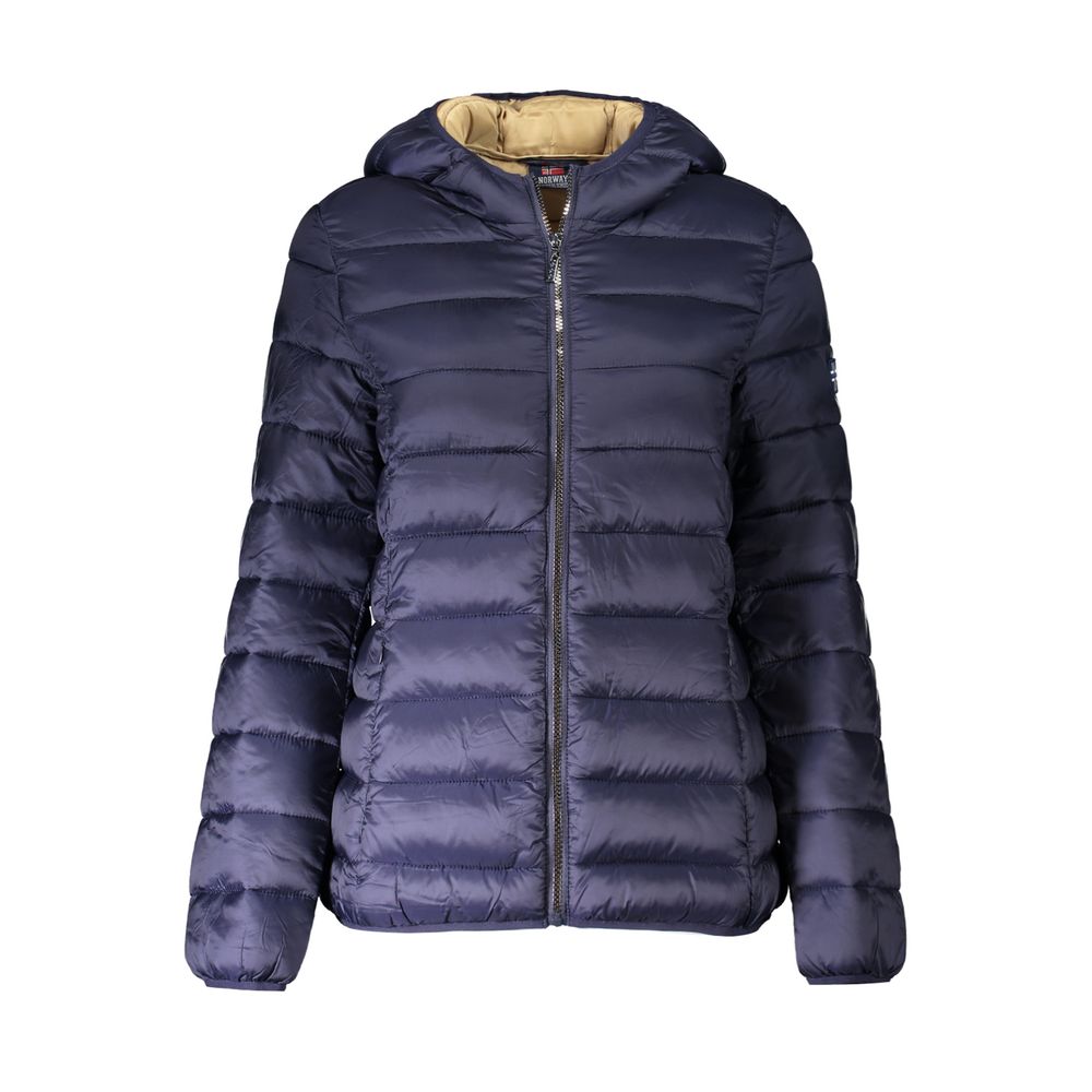 Geographical Norway Blue Polyamide Jackets & Coat