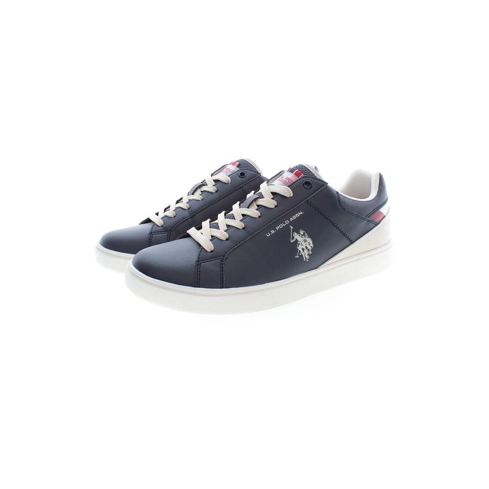 U.S. Polo Assn. Blue Polyester Sneaker