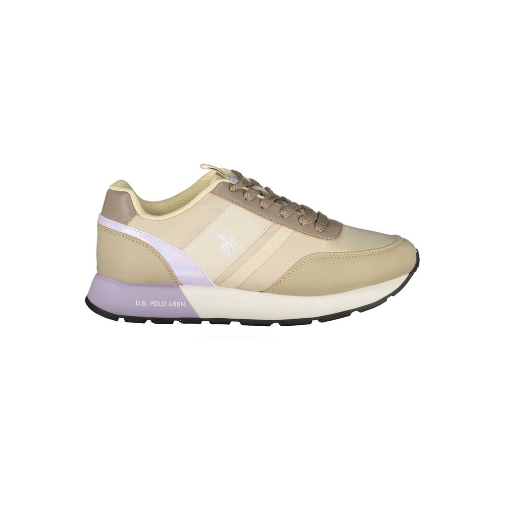 U.S. Polo Assn. Beige Nylon Sneaker