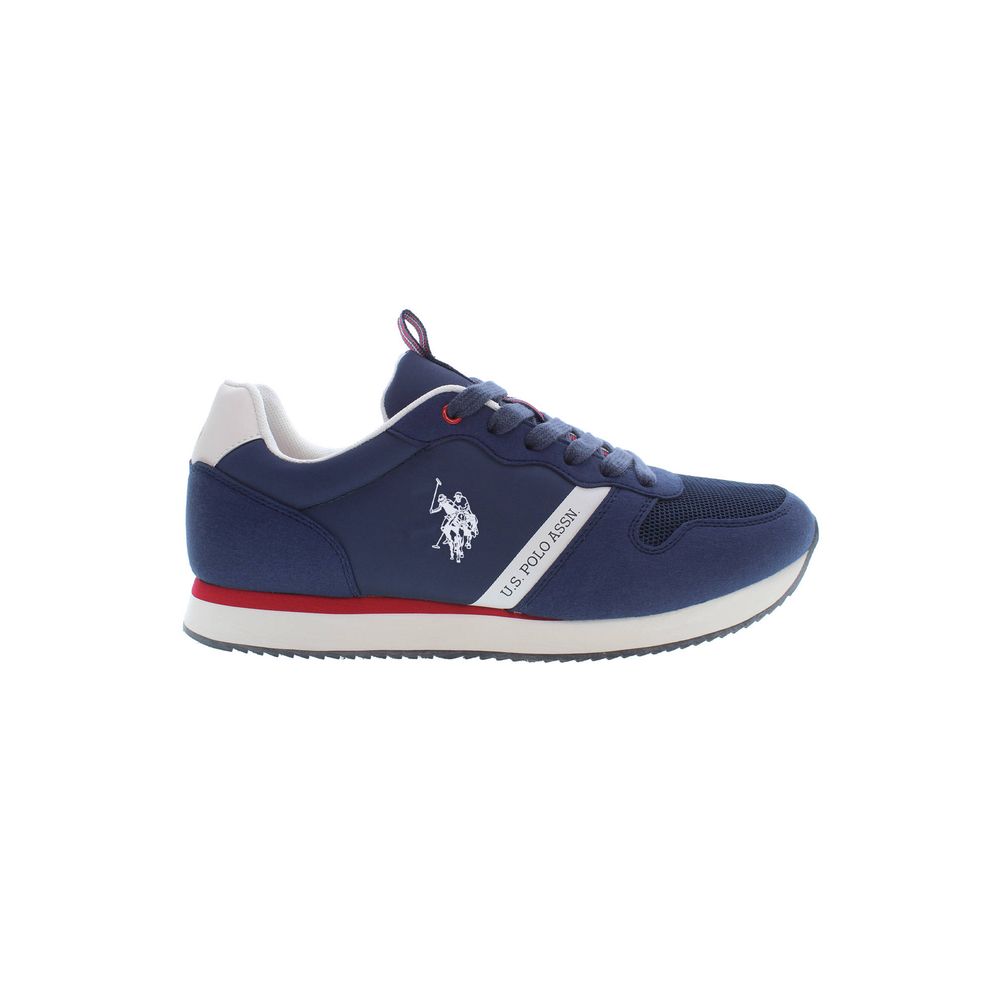 U.S. Polo Assn. Blue Polyester Sneaker