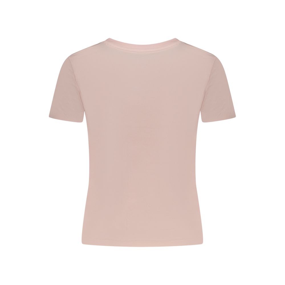 Guess Shoes Pink Cotton Tops & T-Shirt