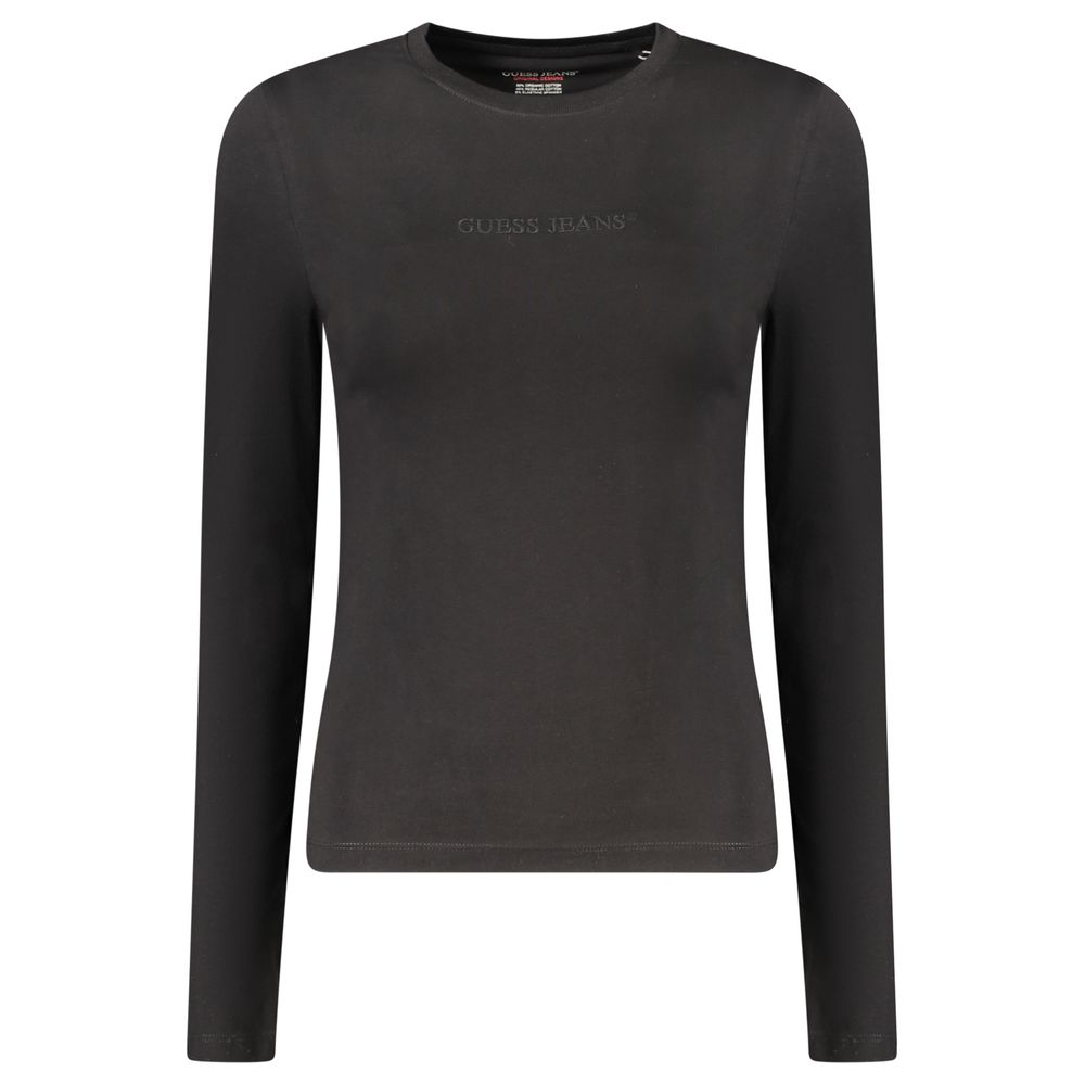 Guess Shoes Black Cotton Tops & T-Shirt