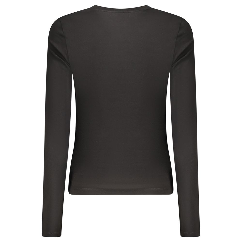 Guess Shoes Black Cotton Tops & T-Shirt