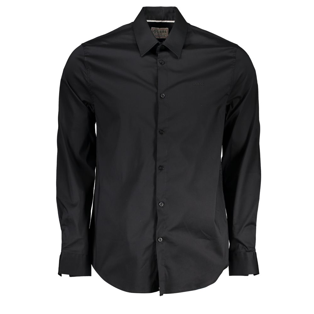 Guess Shoes Black Cotton Shirt