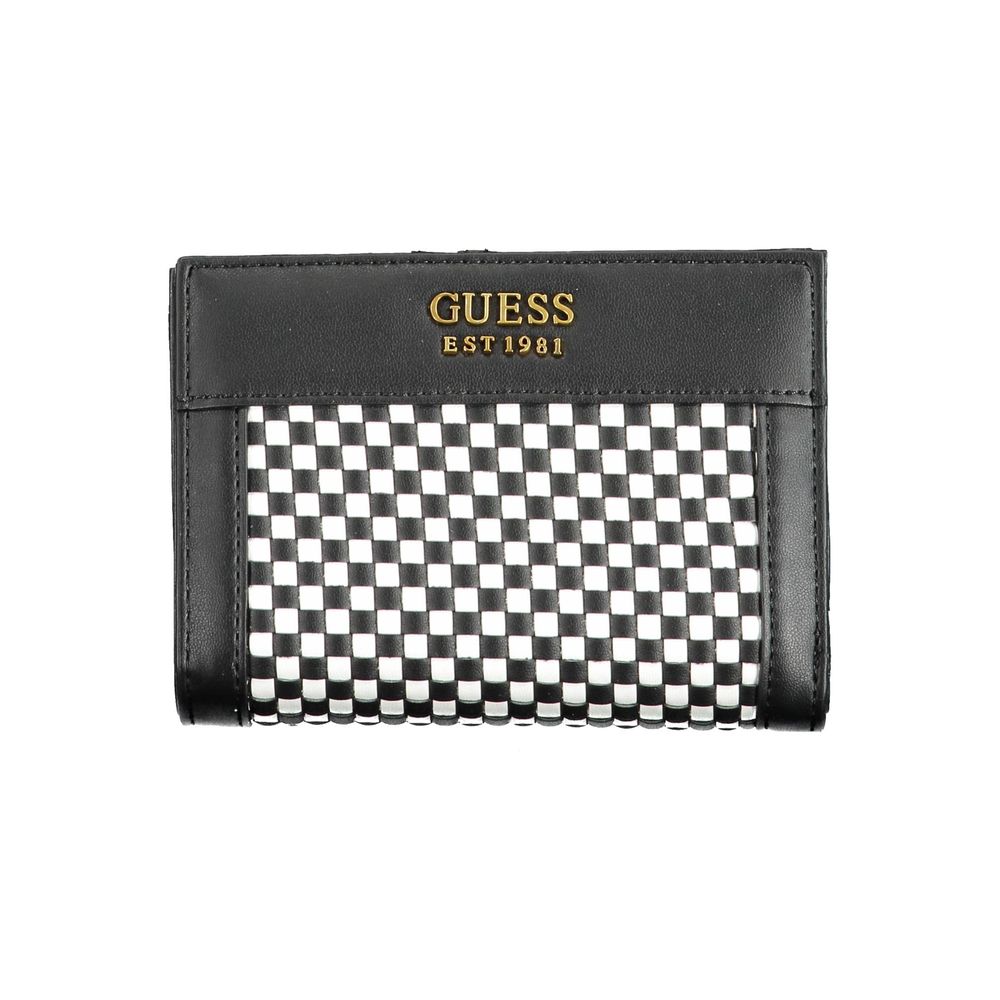 Guess Shoes Black Polyethylene Wallet