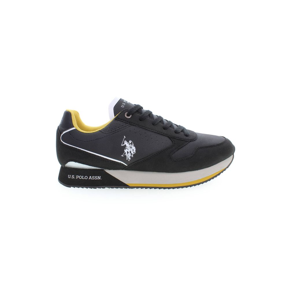 U.S. Polo Assn. Black Polyester Sneaker