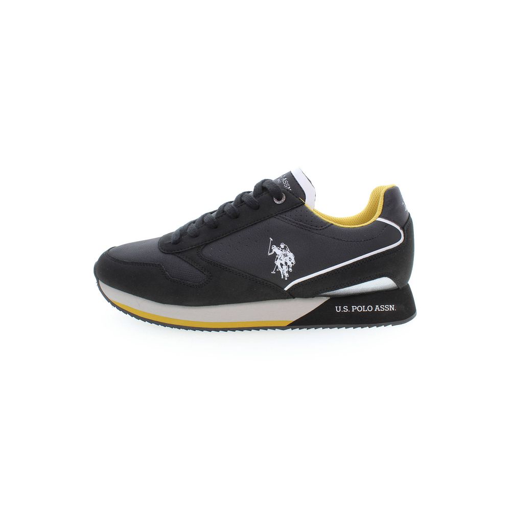 U.S. Polo Assn. Black Polyester Sneaker