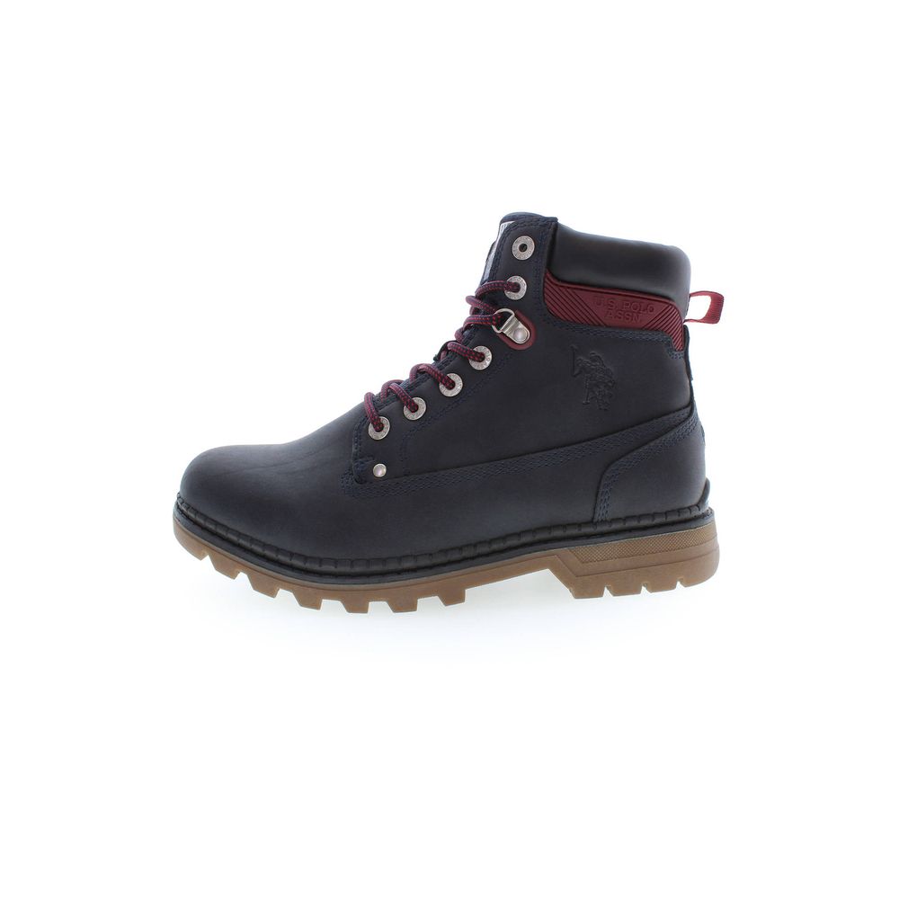 U.S. Polo Assn. Blue Polyester Boot