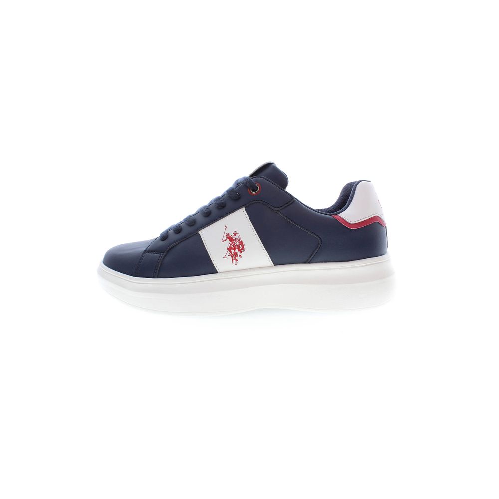 U.S. Polo Assn. Blue Polyester Sneaker