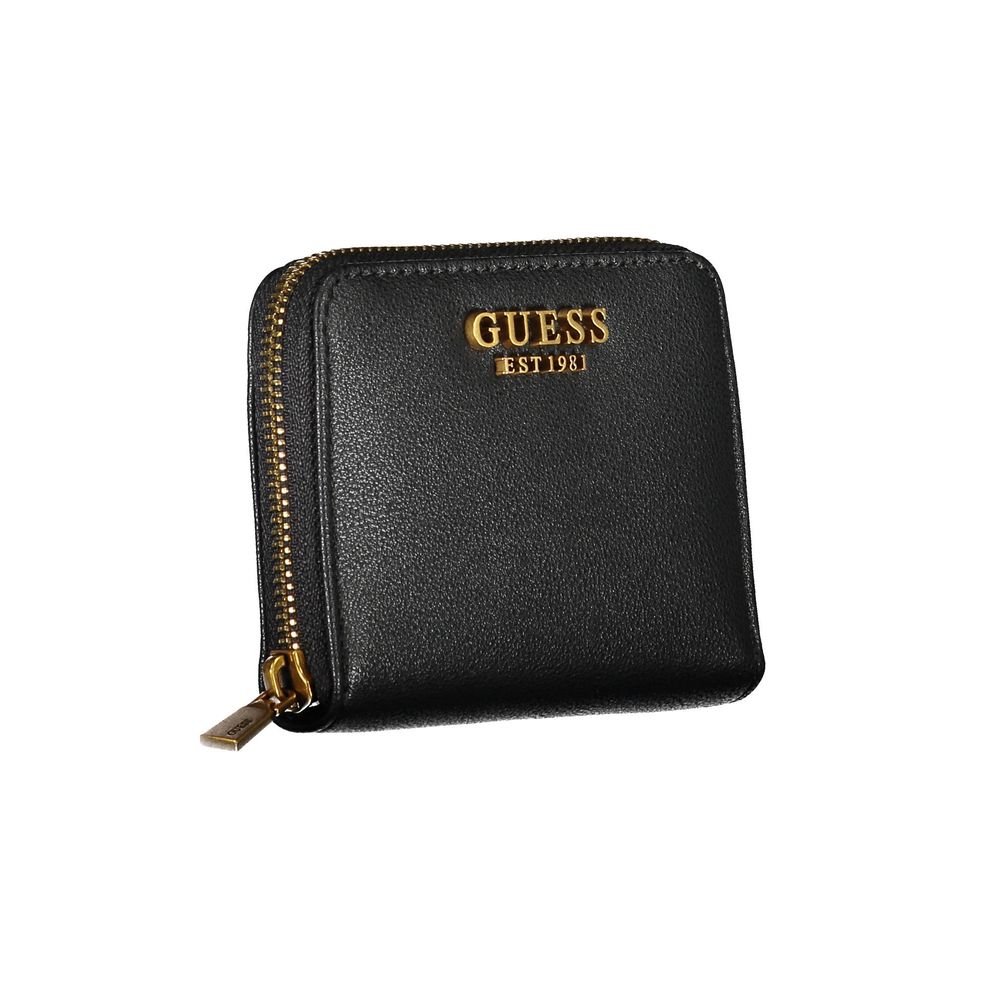 Guess Shoes Black Polyethylene Wallet