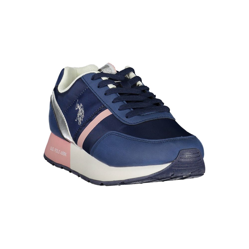 U.S. Polo Assn. Blue Nylon Sneaker