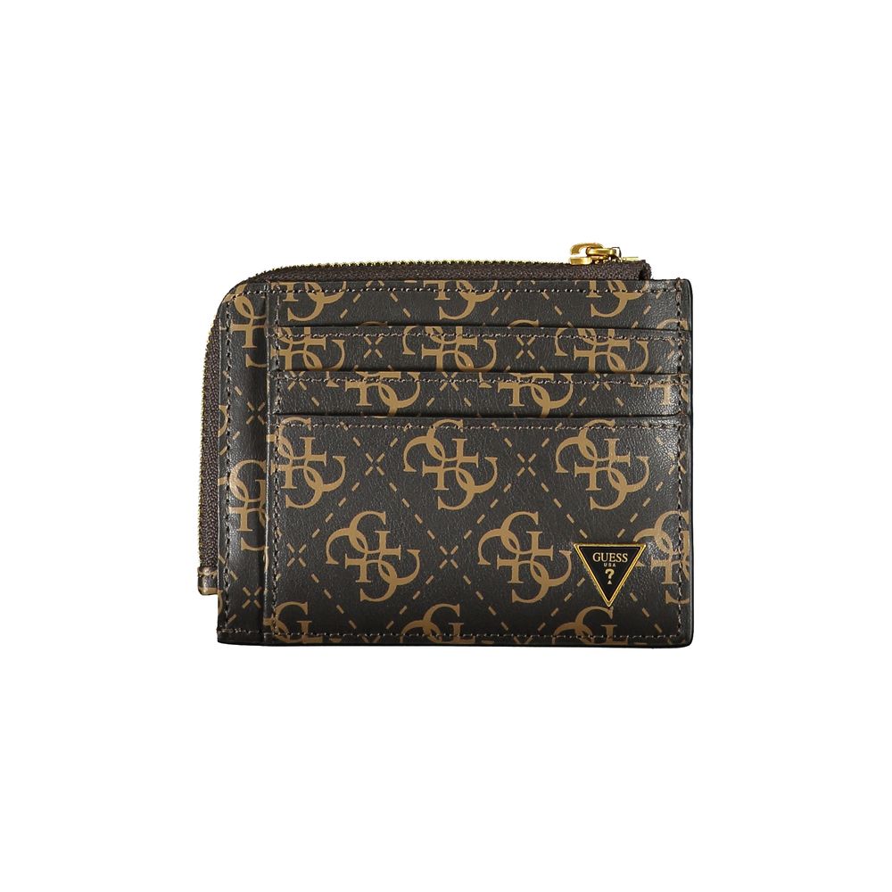 Guess Shoes Brown Leather Wallet