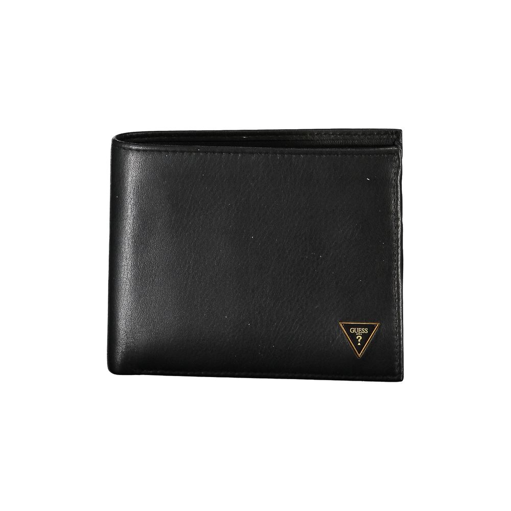 Guess Shoes Black Leather Wallet