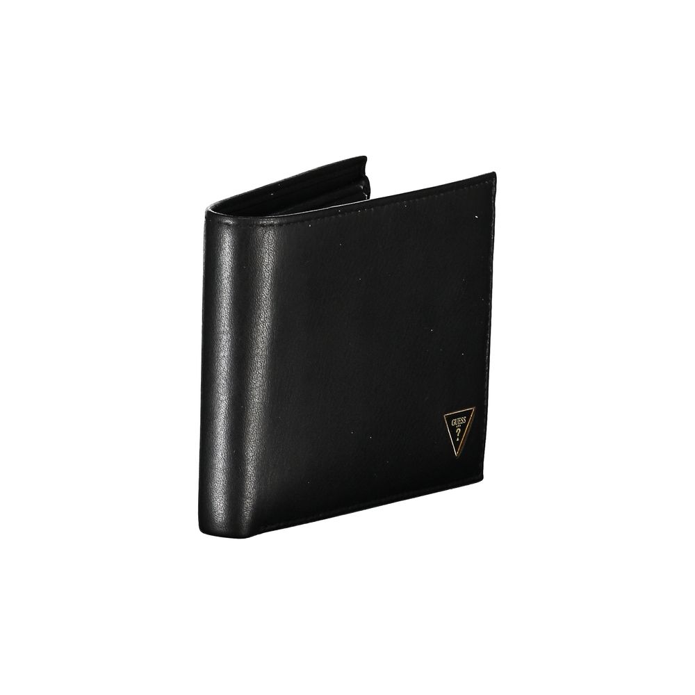 Guess Shoes Black Leather Wallet