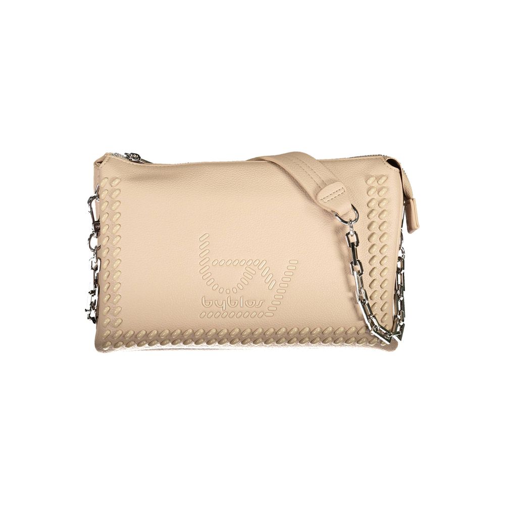 BLU BYBLOS Beige Polyethylene Handbag