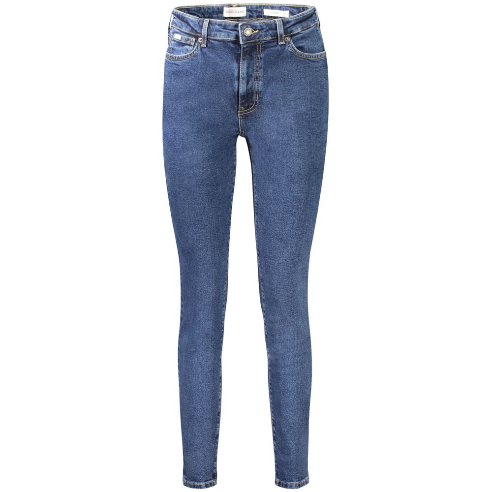 Guess Shoes Blue Cotton Women Jeans