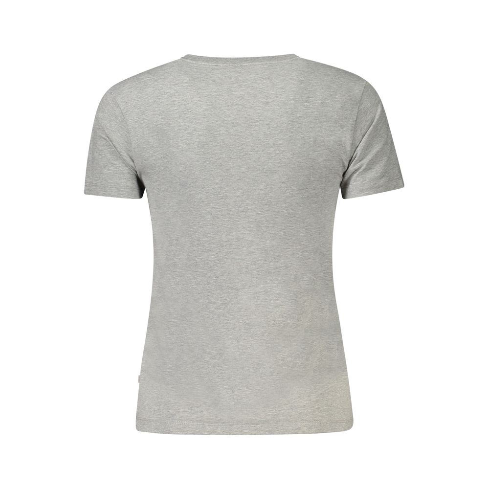 Guess Shoes Gray Cotton Tops & T-Shirt