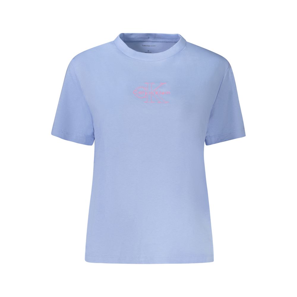 Calvin Klein Blue Cotton Tops & T-Shirt