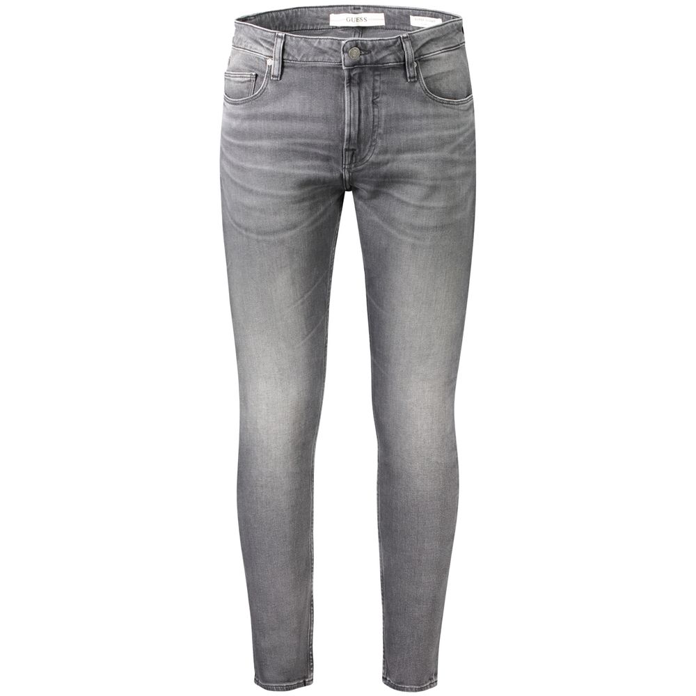 Guess Shoes Gray Cotton Jeans & Pant