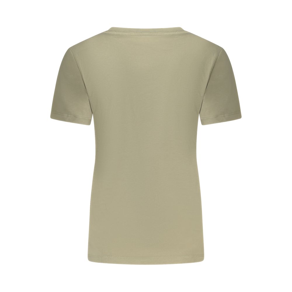 Guess Shoes Green Cotton Tops & T-Shirt