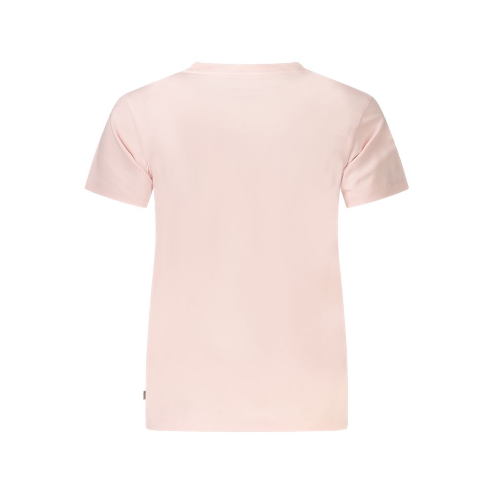 Guess Shoes Pink Cotton Tops & T-Shirt