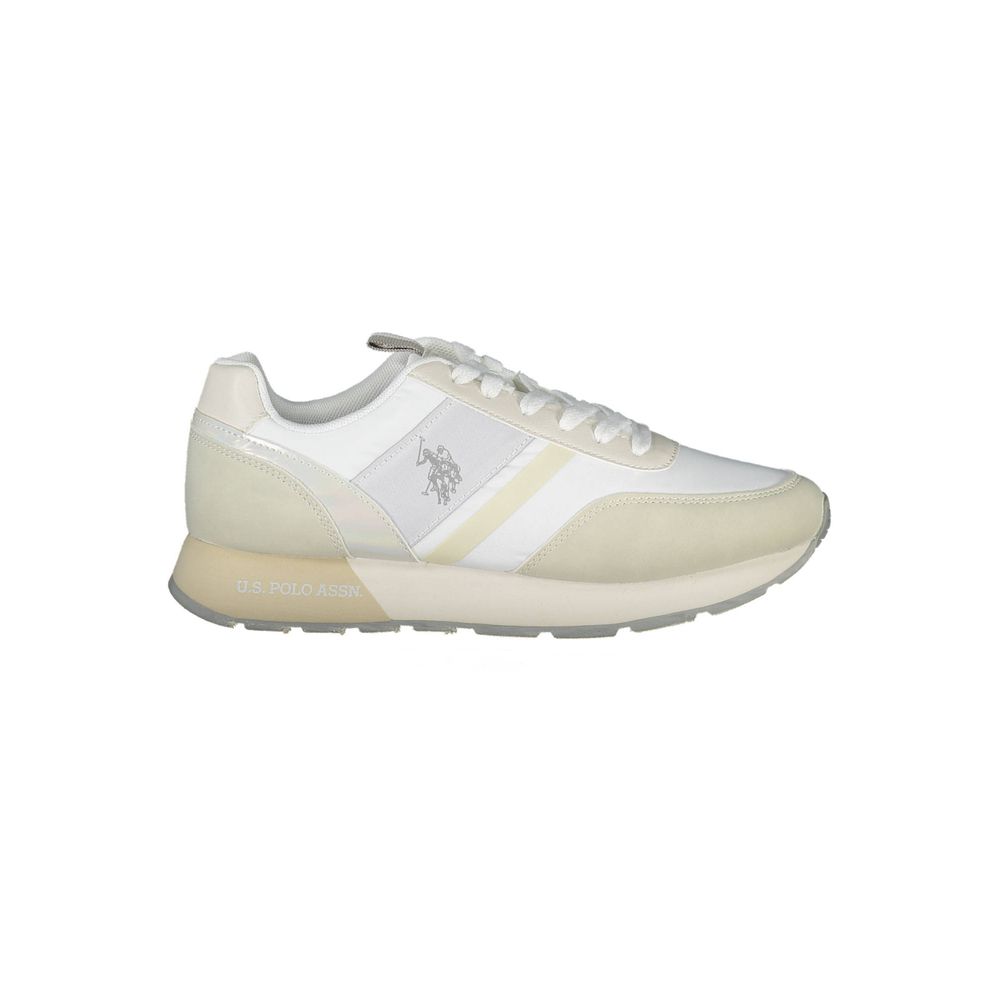 U.S. Polo Assn. White Nylon Sneaker