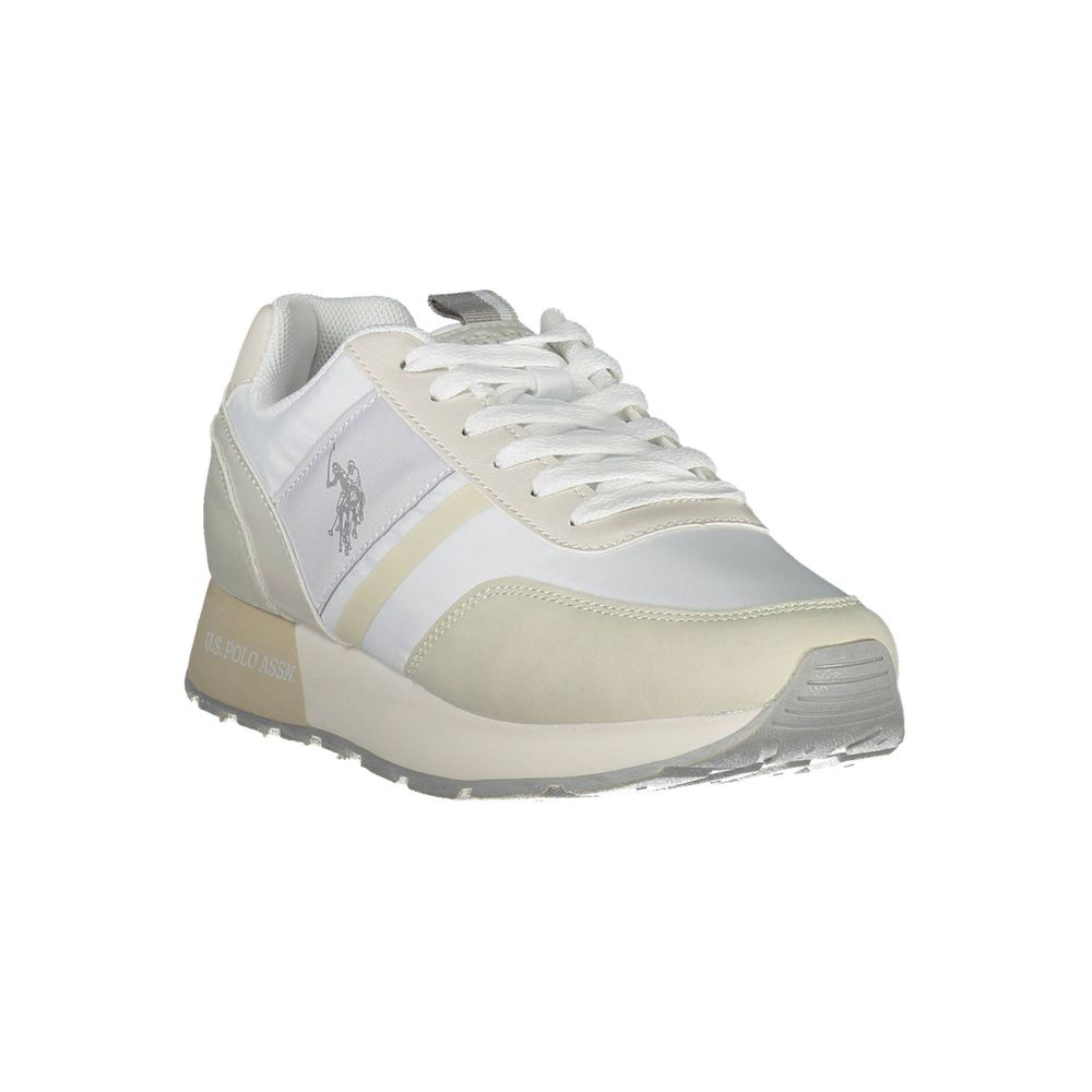 U.S. Polo Assn. White Nylon Sneaker