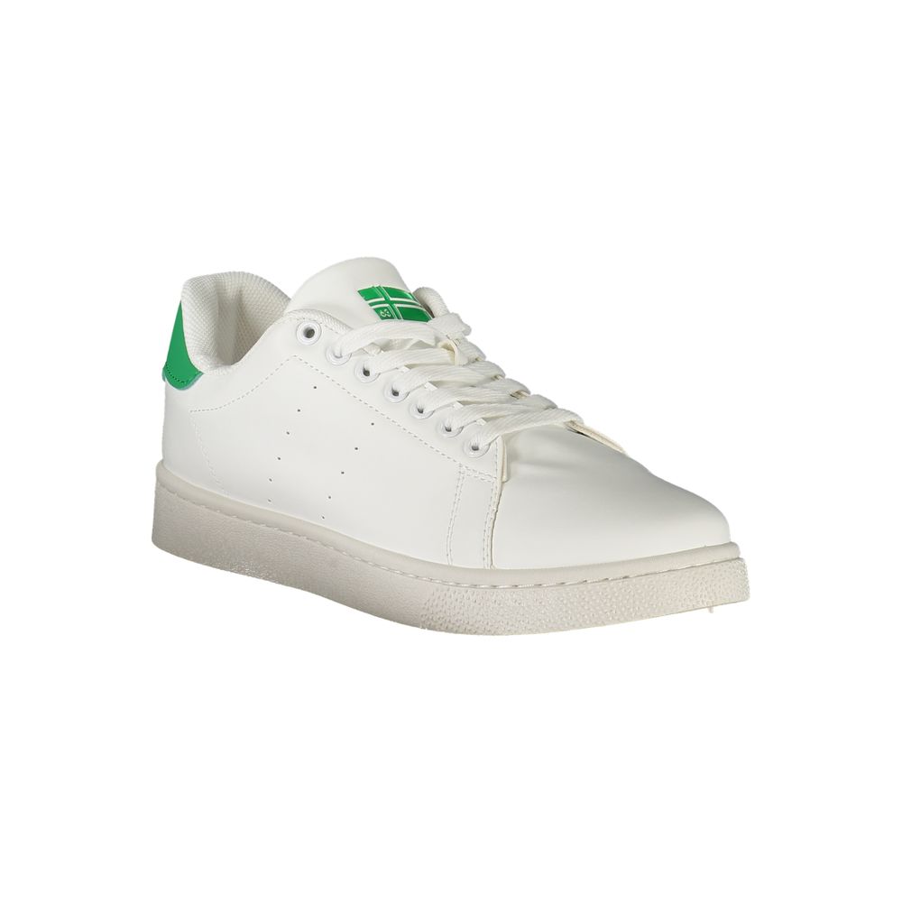 Geographical Norway White Polyester Men Sneaker