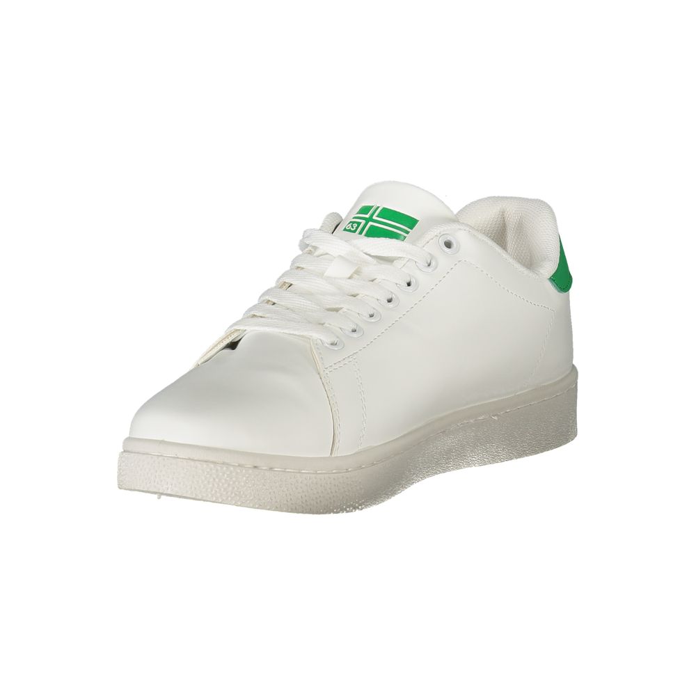 Geographical Norway White Polyester Men Sneaker