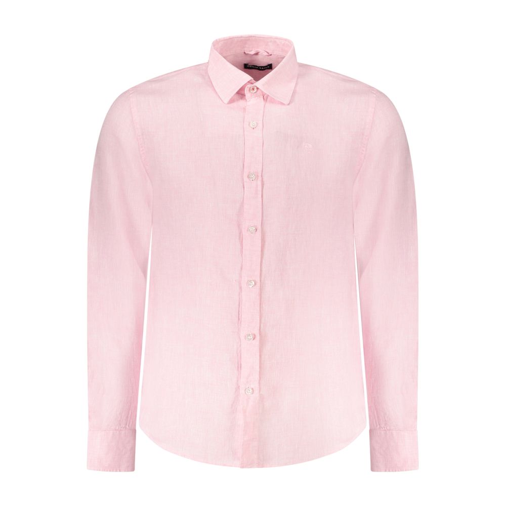 North Sails Pink Linen Shirt