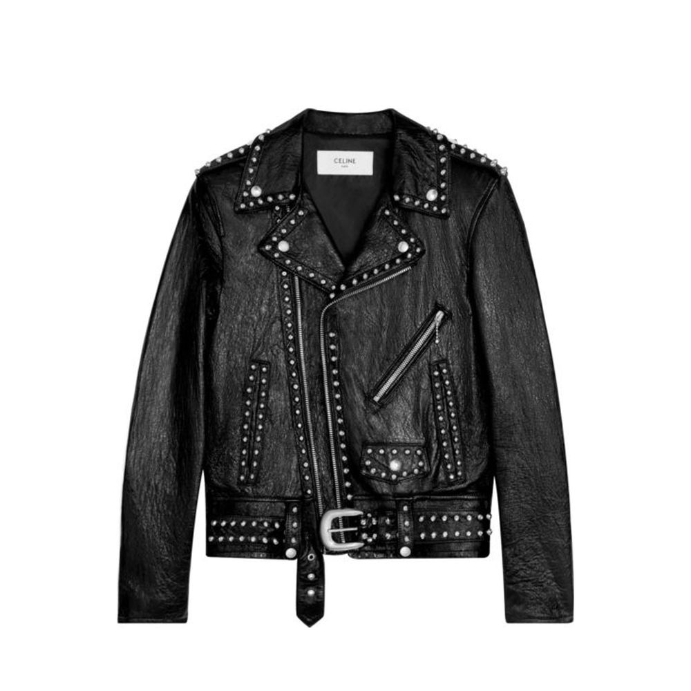 CELINE Studded Leather Jacket