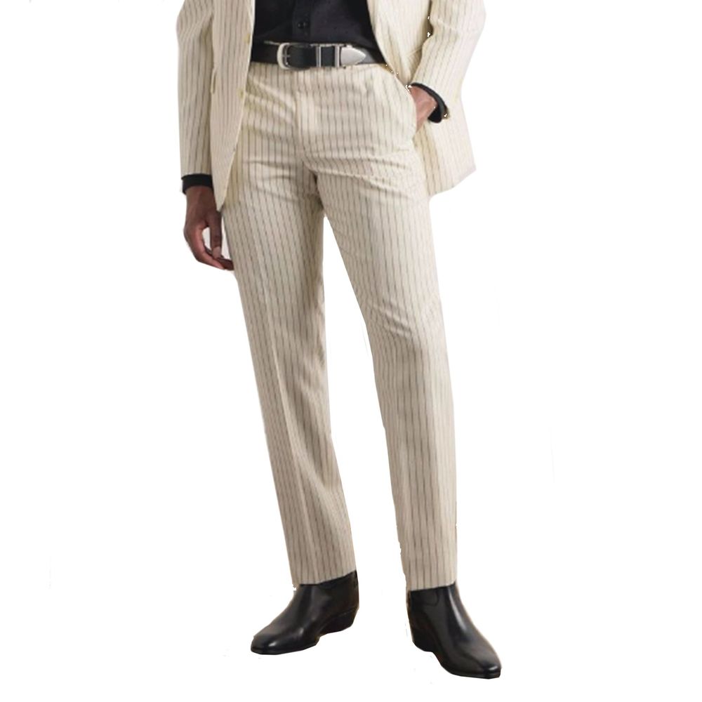 CELINE Wool Striped Pants