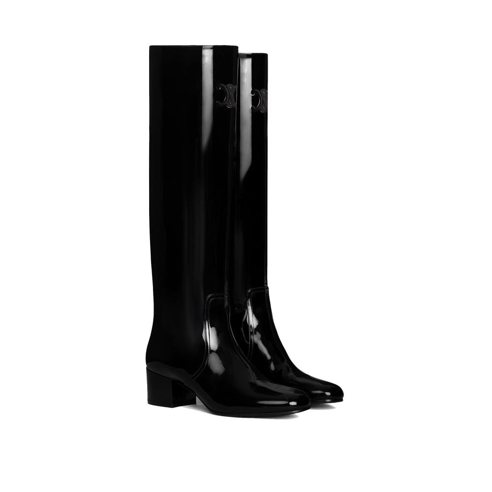 CELINE Triomphe High Boots