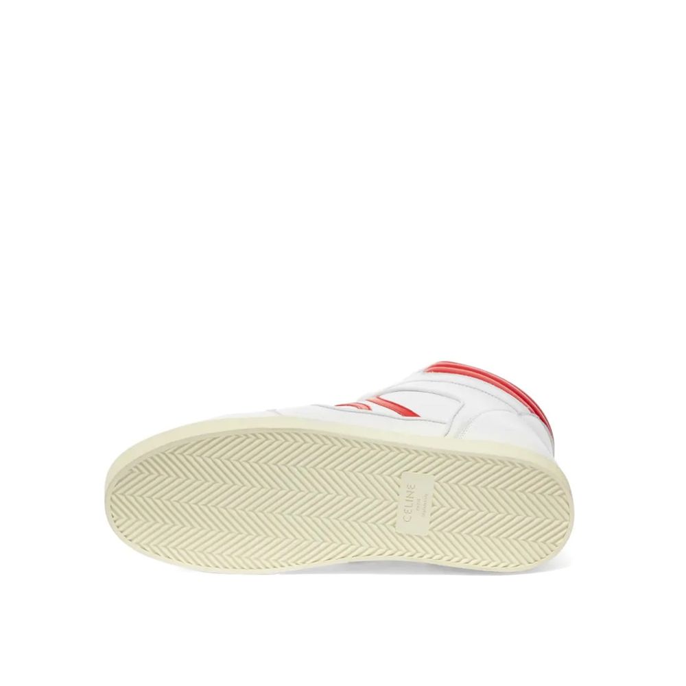 CELINE Break Mid Leather Sneakers