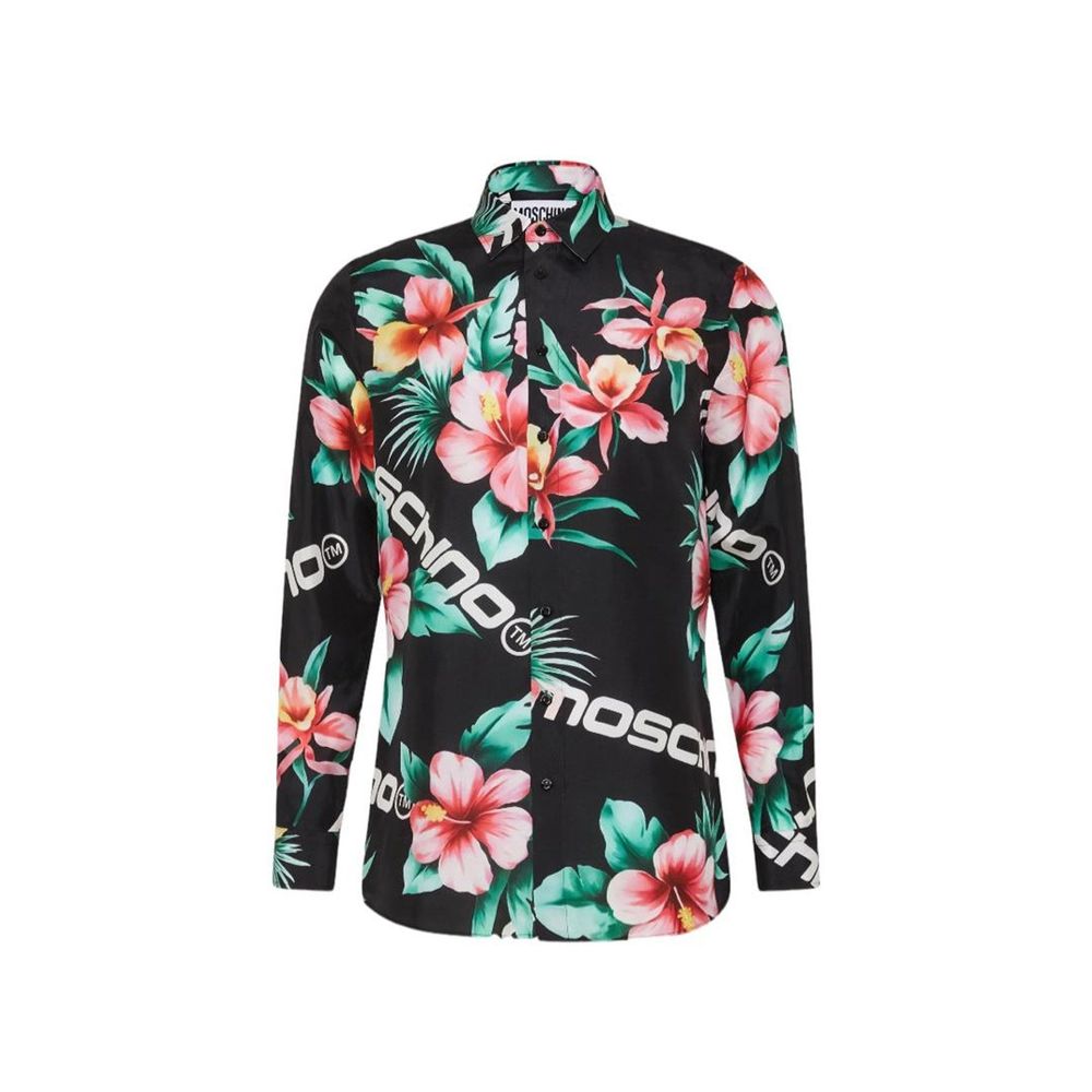 Moschino Couture! Silk Printed Shirt