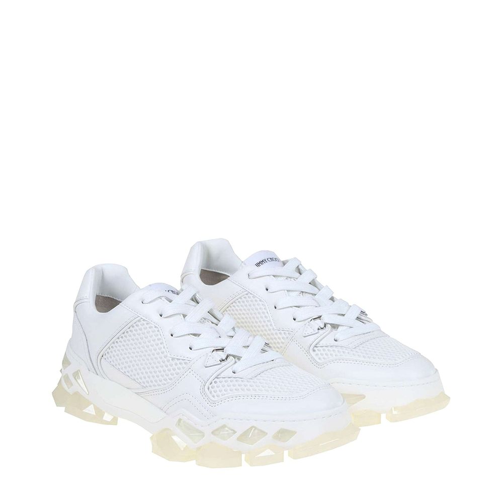 Jimmy Choo Eyewear Diamond Leather Sneakers