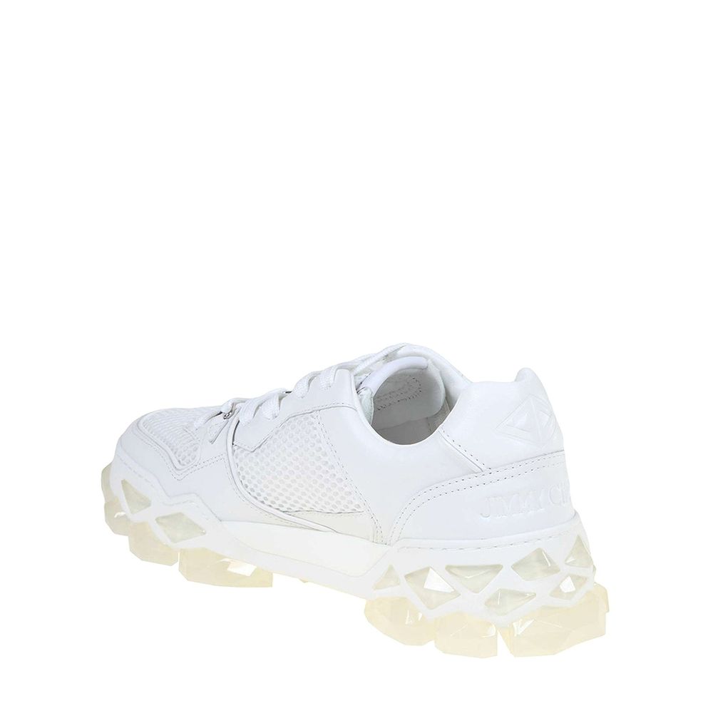 Jimmy Choo Eyewear Diamond Leather Sneakers