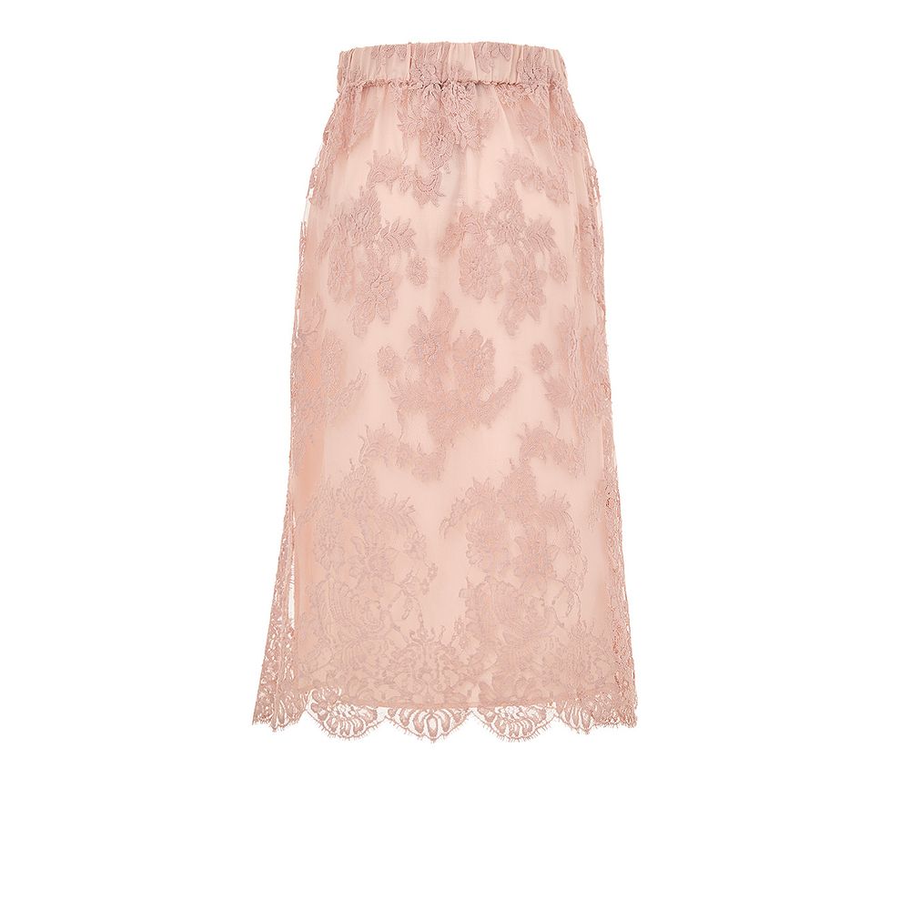 Gucci Pink Cotton Skirt