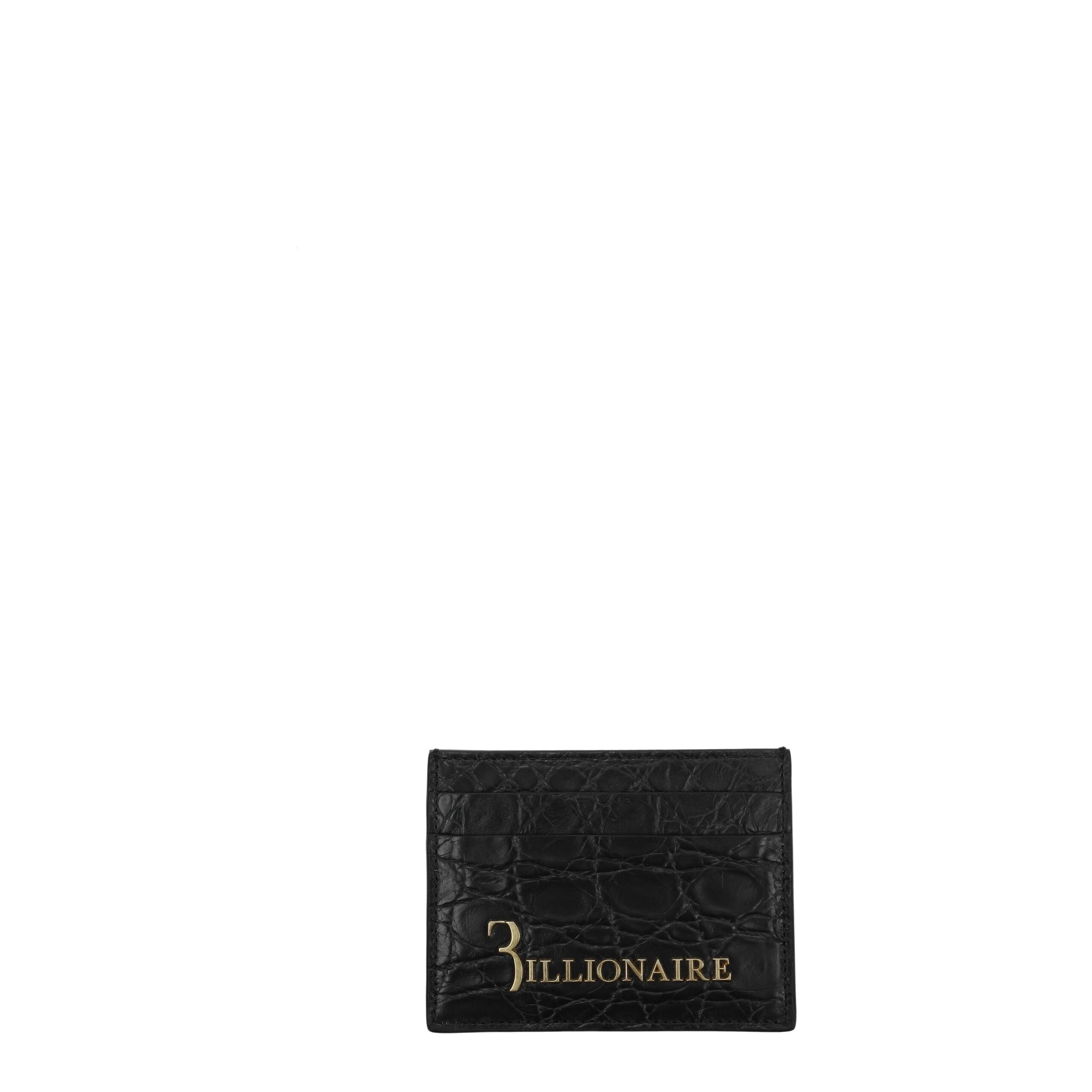 Billionaire Black Crocodile Cardholders