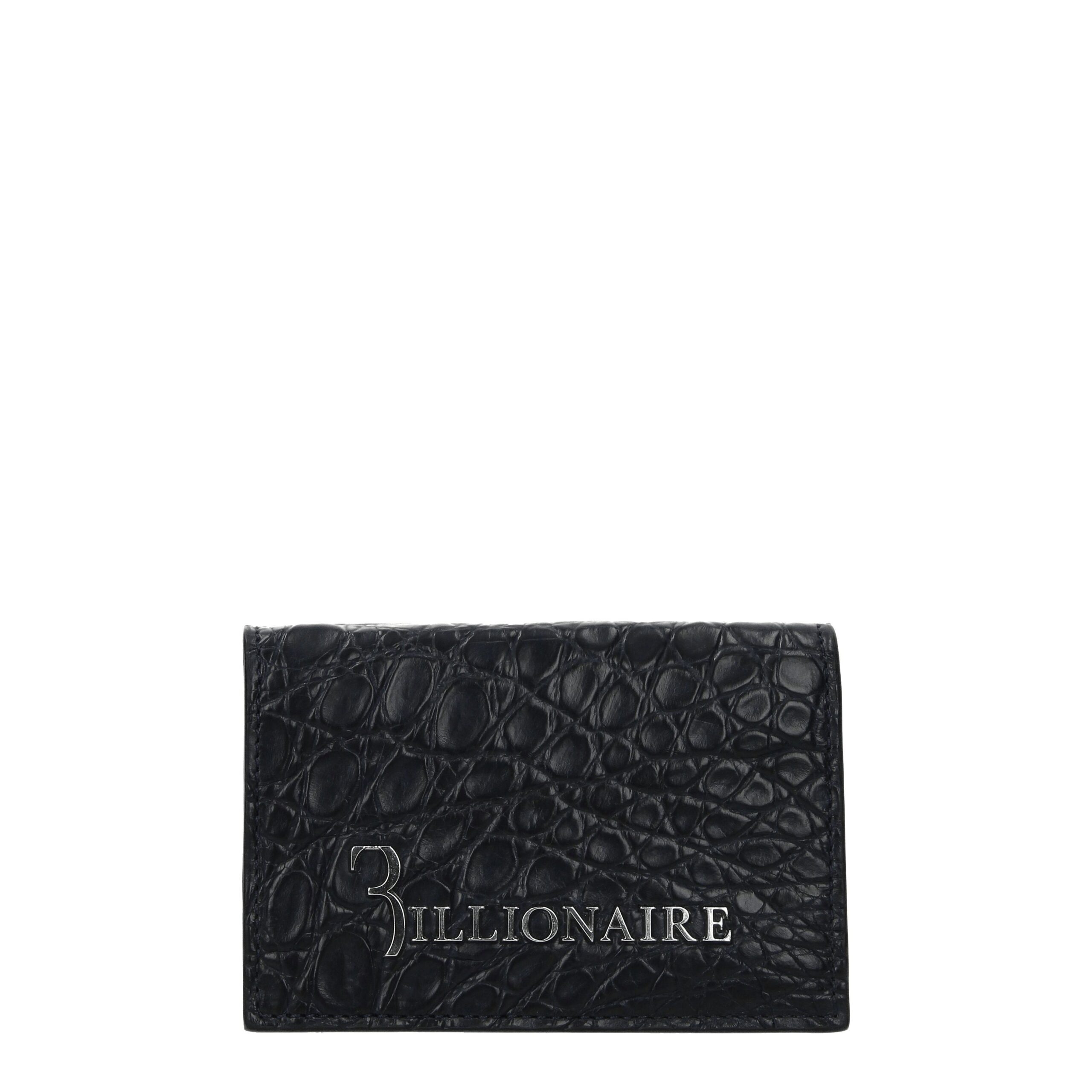 Billionaire Blue Crocodile Cardholders