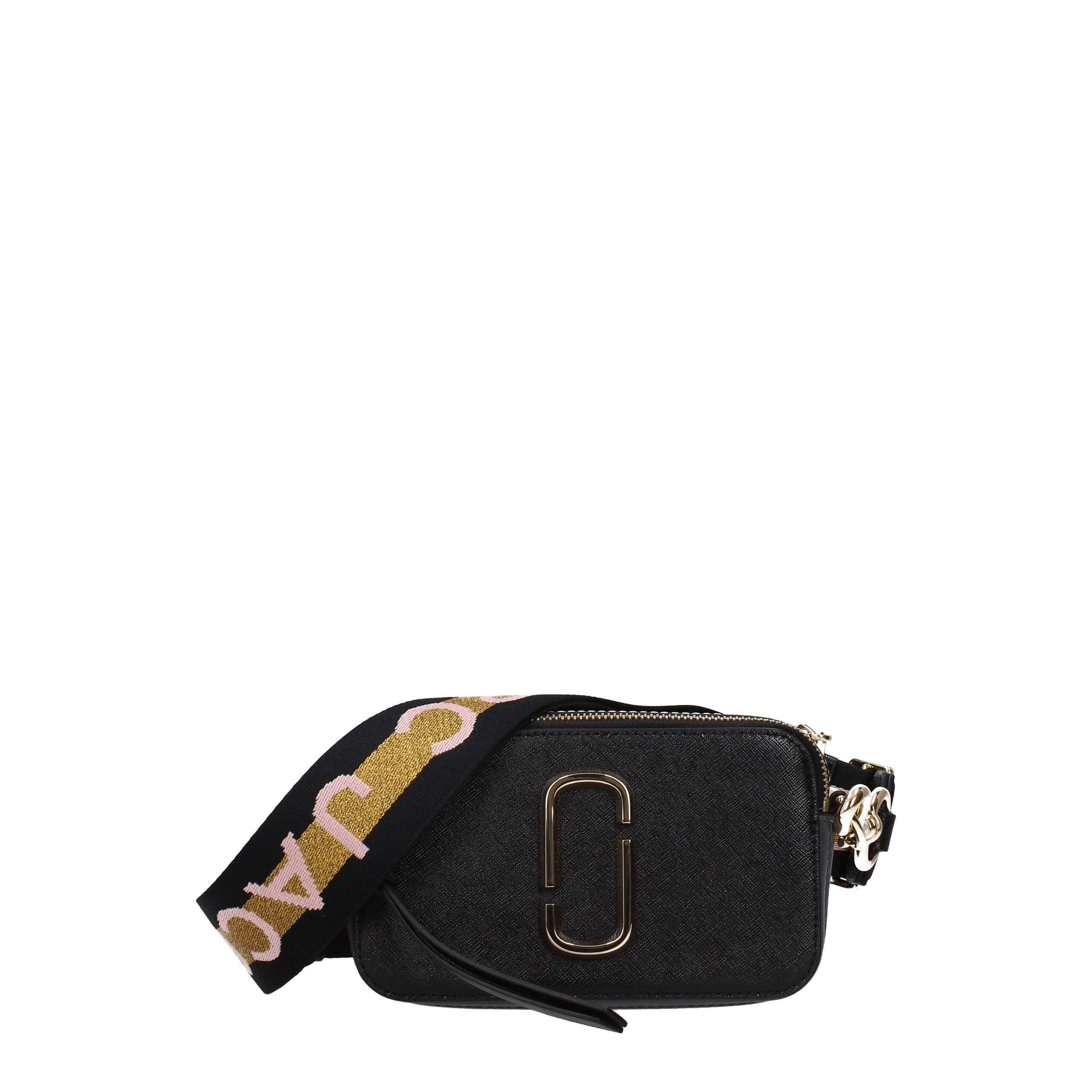 The Marc Jacobs Black Leather Crossbody Bags