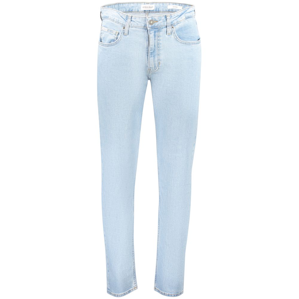 Guess Shoes Blue Cotton Men Jeans