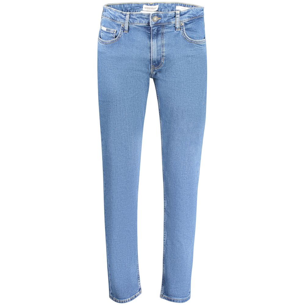 Guess Shoes Blue Cotton Men's Jean