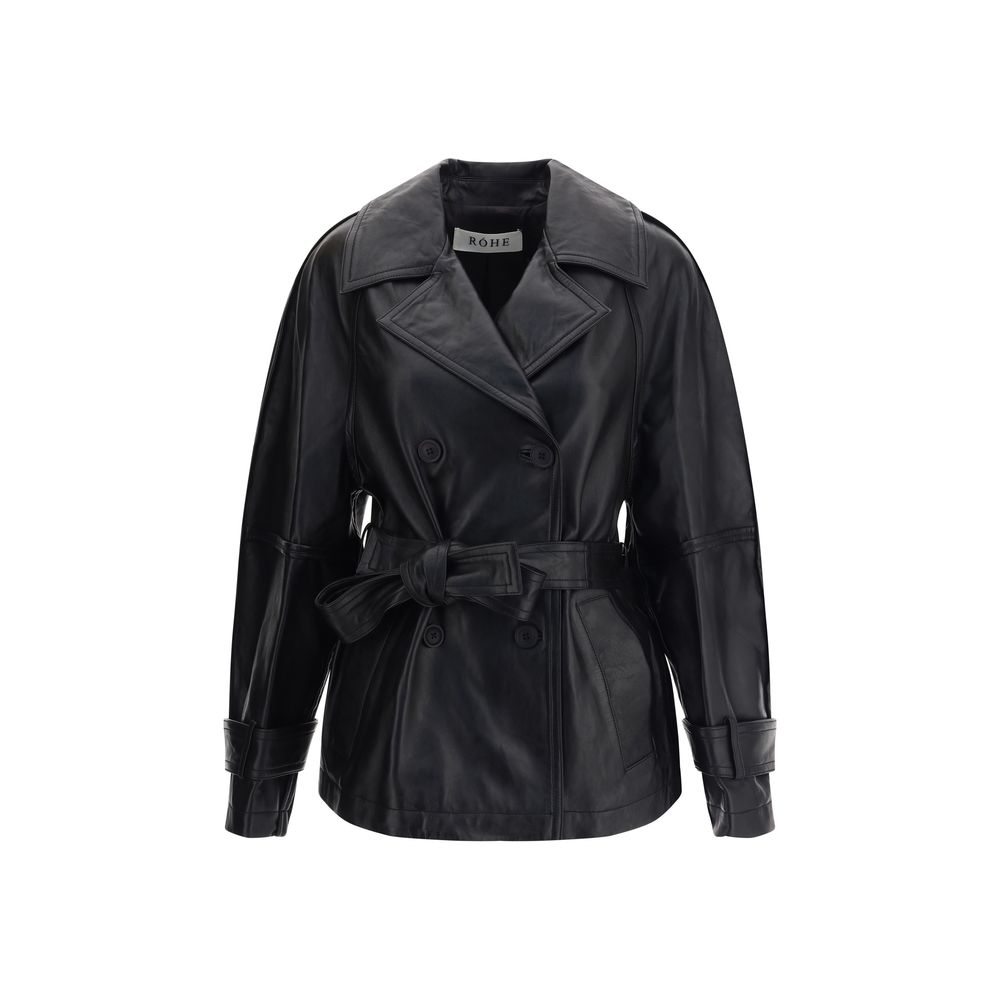 Róhe Double-breasted leather Jacket