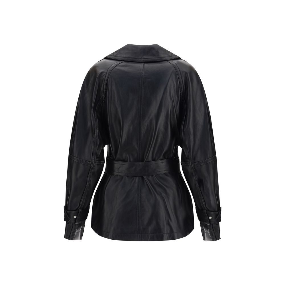 Róhe Double-breasted leather Jacket
