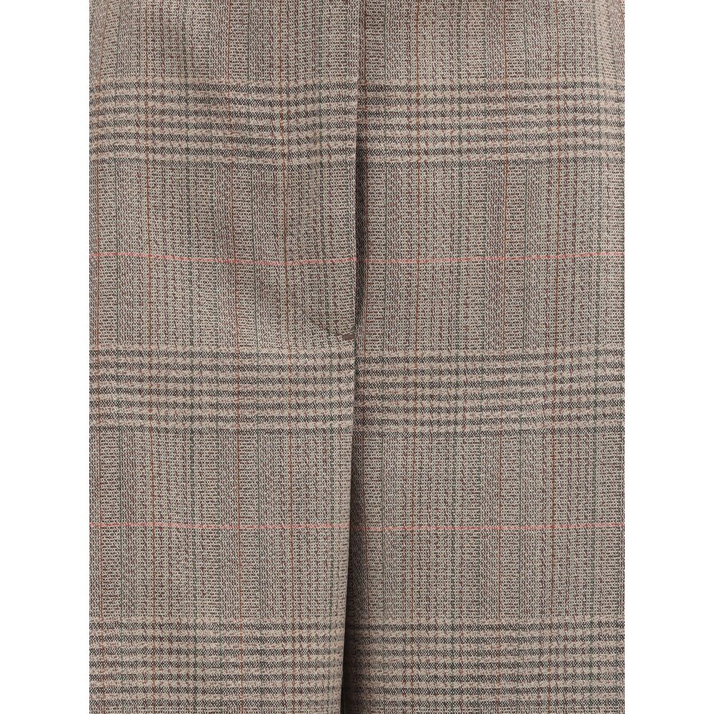 Róhe Prince of wales Wide leg Pants
