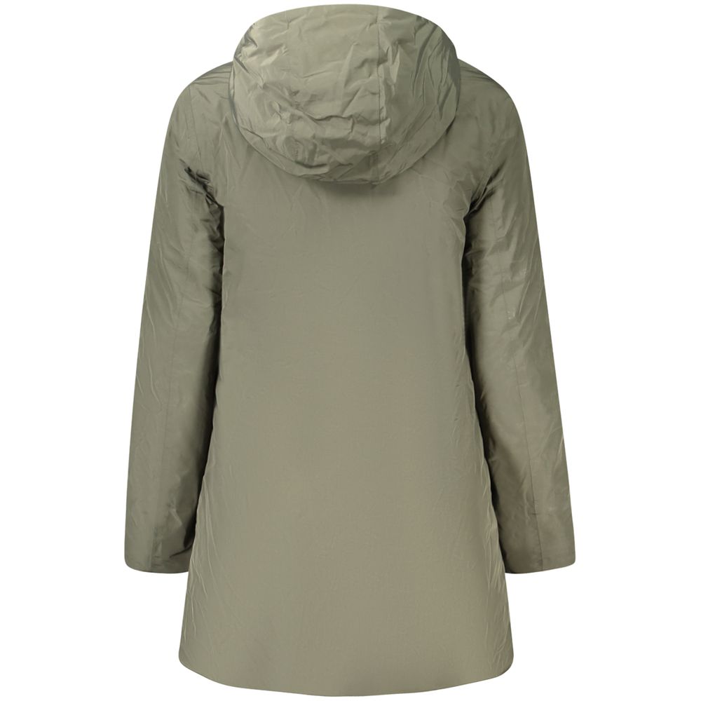 K-Way Green Polyamide Jackets & Coat