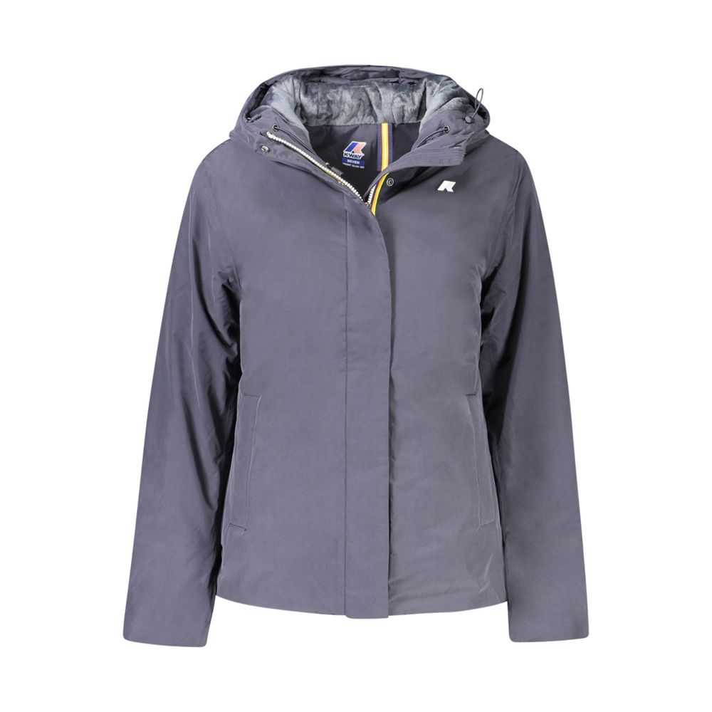 K-Way Blue Polyamide Jackets & Coat