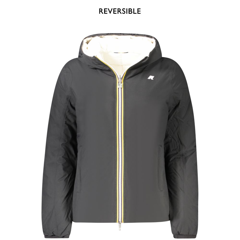 K-Way Black Polyamide Jackets & Coat